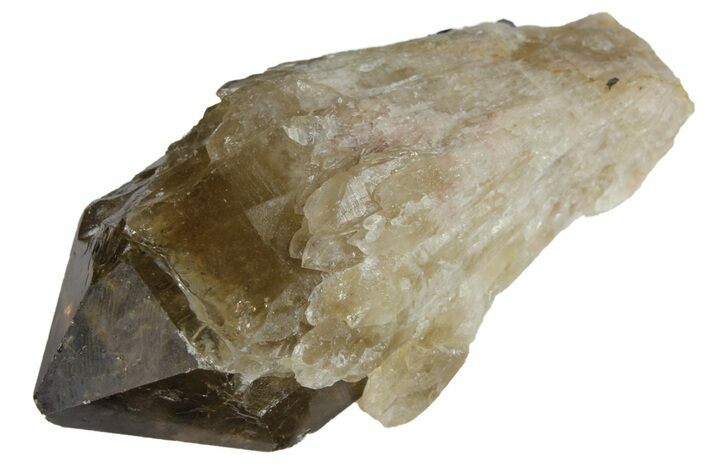Smoky Citrine Crystal - Lwena, Congo #157279